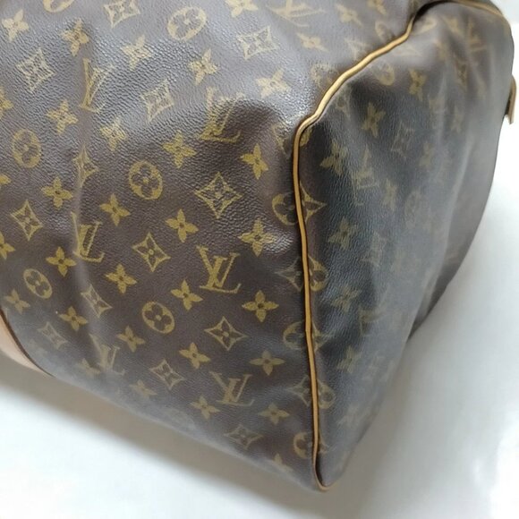 Louis Vuitton LV Boston Bag Keepall 55 Brown Monogram 899-073125 - Picture 5 of 9
